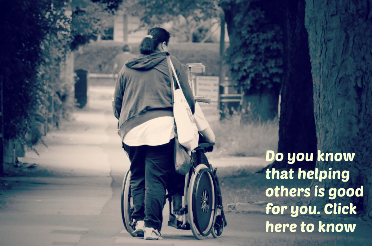 Why should we help others in society?